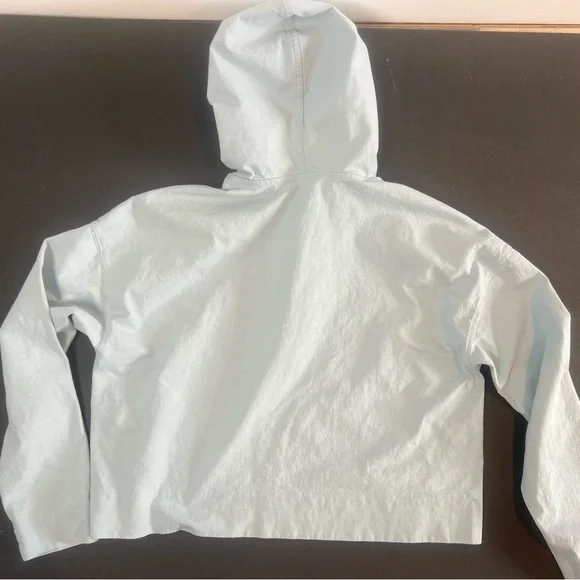 Everlane Lightweight Crop Hoodie XS | Organic Cotton Minimalist Sweatshirt - Picture 6 of 7